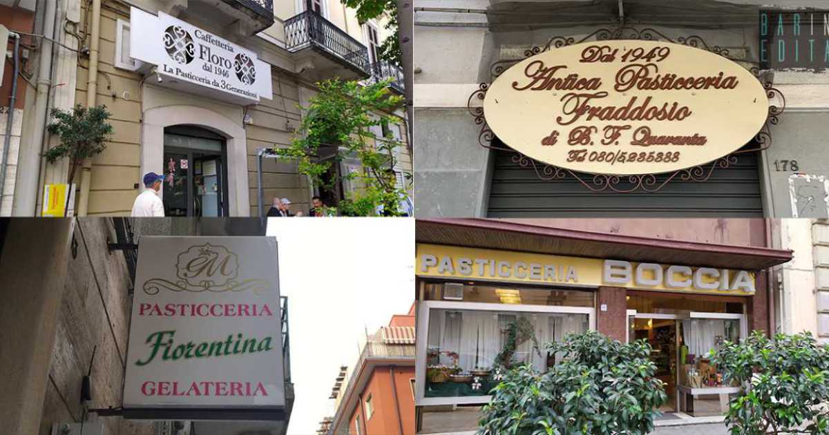 Bari, tra zucchero e golosit� viaggio nelle 6 pasticcerie storiche della citt�